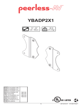 Peerless YBADP2X1 User manual