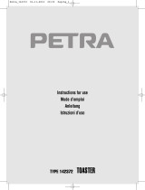 Petra Belluno TA521.35 Owner's manual