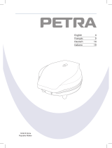 Petra Popcake Maker CM 20.00 Owner's manual