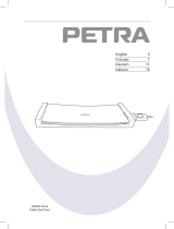 Petra TG 31.00 Owner's manual