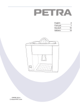 Petra ZP 29.00 Owner's manual