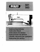 Pfaff 561 Owner's manual
