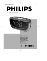 Philips AJ3380 User manual