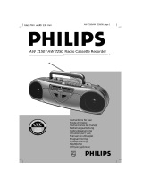 Philips AW 7250 User manual