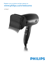 Philips hp 4867 salon dry n straight User manual