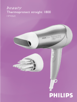 Philips hp 4868 thermoprotect straight User manual