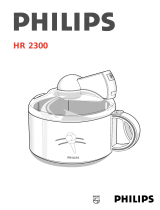 Philips HR 2300 User manual