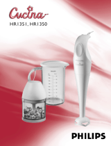 Philips hr1351 hand blender User manual