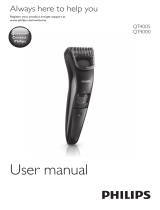Philips QT4000 User manual