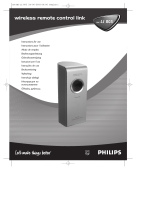 Philips SBCLI805/00 User manual