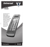 Philips SBCRU885 User manual