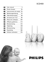 Philips Analogue baby monitor SCD450/79 User manual