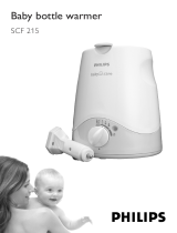 Philips scf215 baby bottle warmer User manual