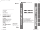 Pioneer AVIC 900 DVD Installation guide