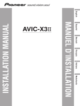 Pioneer AVIC-X3II Owner's manual