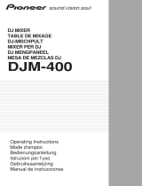 Pioneer DJM-400 Owner's manual