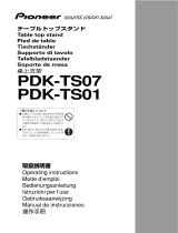 Pioneer PDK-TS07 Operating instructions