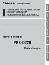 Pioneer PRS-D220 User manual