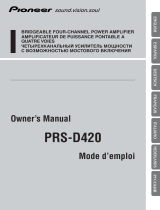 Pioneer PRS-D420 User manual