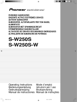 Pioneer S-W250S-W Operating instructions