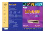 Plextor PX-712A/T3/PX-DVD+R8PP5/PLUS Datasheet