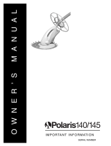 Polaris 140 User manual