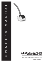 Polaris 340 User manual