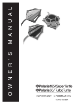 Polaris SUPER TURTLE 65 User manual