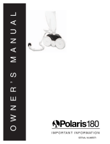 Polaris Pools Zodiac Pool Systems - Vacuum Cleaner 180 User manual