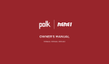 Polk Audio MM842DVC User manual