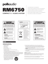 Polk Audio RM6750 User manual