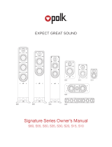 Polk Audio S35 User manual