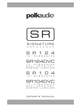 Polk Audio SR 124 User manual