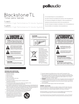 Polk Blackstone TL series User manual