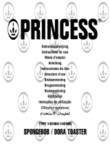 Princess 142464 SpongeBob Toaster Owner's manual