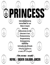 Princess 1954 silver saloon juicer Owner's manual