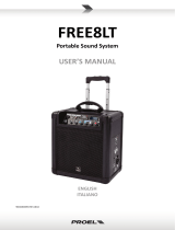 PROEL FREE8LT User manual