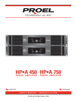 PROEL HP-D 1500 User manual