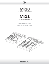 PROEL Mi12 User manual