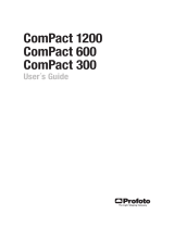 Profoto ComPact 300 User manual