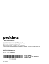 Proxima Ultralight S520 User manual