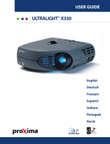 Proxima UltraLight X350 User manual