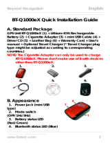 Qstarz BT-Q1000eX Installation guide