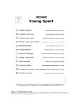 RECARO Young Sport Bellini Operating instructions