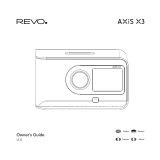 Revo AXiS X3 Owner's manual