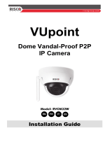 Risco VUpoint RVCM32W Installation guide