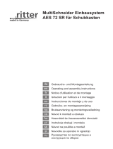 Ritter AES 72 SR Owner's manual