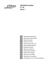 Ritter E 18 Owner's manual