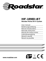 Roadstar HIF-1898D+BT User manual