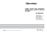 Roadstar HIF-1899TUMPK Owner's manual
